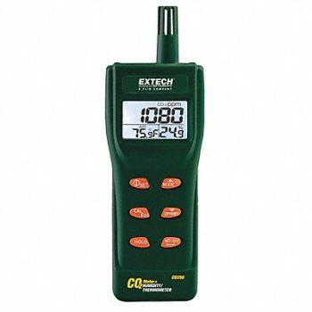 EXTECH PORTABLE INDOOR AIR CO2 METER, 9XJ81