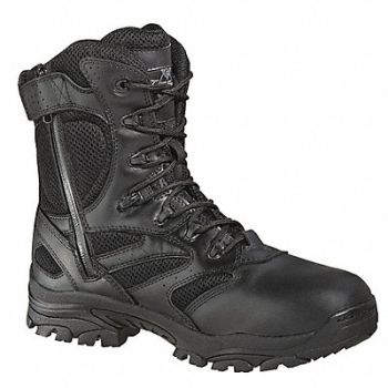 THOROGOOD SHOES E7871 Work Boots 8-1/2W Front Lace/Side Zip PR, 9XWN7