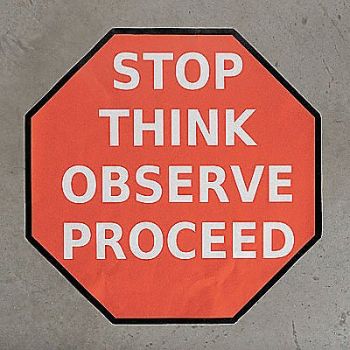 SHIELDMARK Safety Sign 14 inx10 in Glow Vinyl, 9YFC5