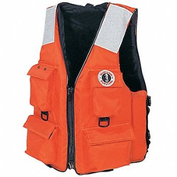 MUSTANG SURVIVAL E7908 Standard Life Jacket III S 15-1/2 lb., 9YJ47