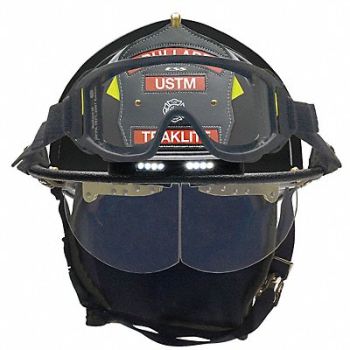 BULLARD Fire Helmet Black Traditional, 9YHZ6