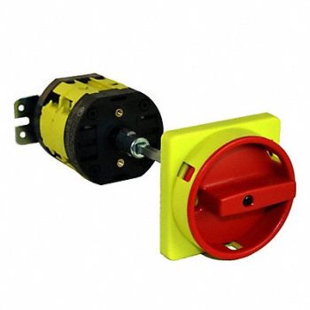 GIOVENZANA Switch Current Rated 40 A 600V AC Red, 803YW0