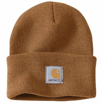 CARHARTT D2583 Knit Cap Universal Brown, 4ULC3