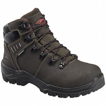 AVENGER SAFETY FOOTWEAR Work Boot Men size 17 Leather Brown PR, 794XX0