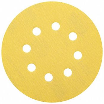 NORTON Hook-and-Loop Sanding Disc 5 in Dia PK50, 794LC9