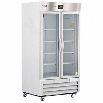 AMERICAN BIOTECH SUPPLY Laboratory Refrigerator Wht 81-3/4 in H, 797T77