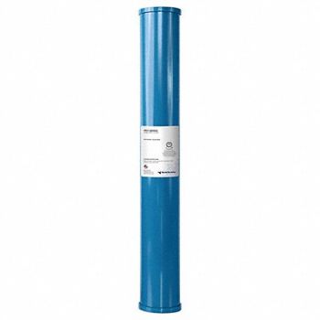 RESINTECH Carbon/KDF 55 Cartridge 2.5 x 20 in., 44C616