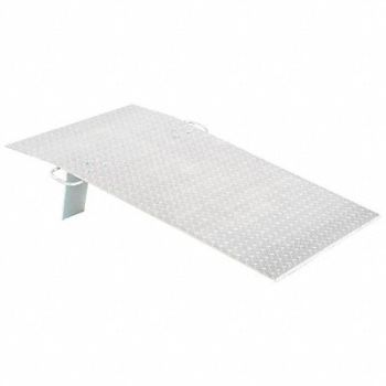 GRAINGER APPROVED Dockplate Aluminum 700 lb 48 x 30 In, 5XPH8