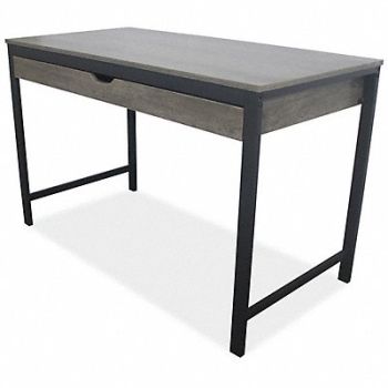 ALERA Writing Desk 30 in H Gray Top, 801AK8