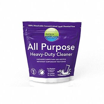 AQUA CHEMPACS All Purpose Heavy Duty Cleaner Liquid, 807HR1