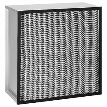 AIR HANDLER HEPA Air Filter 12x24x12, 6B621