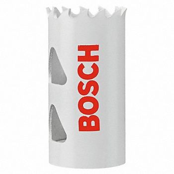 BOSCH Hole Saws 1 1/16 Dia Shank Size 1/4, 802GK0