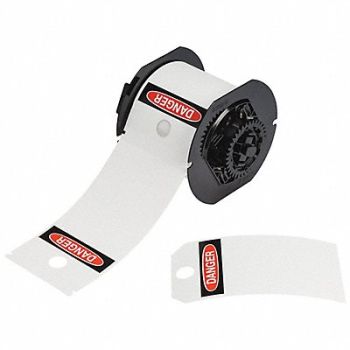 BRADY Lockout Tags 5-3/4 H x 3-1/4 W Label, 800TG8