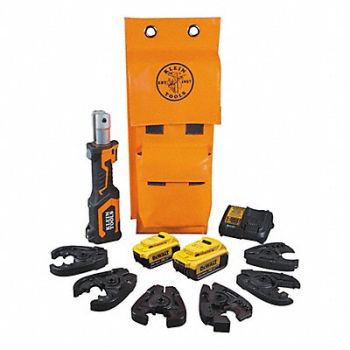 KLEIN TOOLS Cordless Cutter/Crimper Kit 4 Ah, 807K77