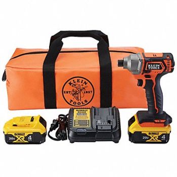KLEIN TOOLS Compact Impact Driver Kit, 807K97
