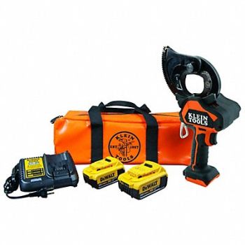 KLEIN TOOLS Battery-Op Cable Cutter EHS 4 Ah, 807KA6