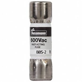 BUSSMANN Fuse Midget 2A BBS Series, 1CT04