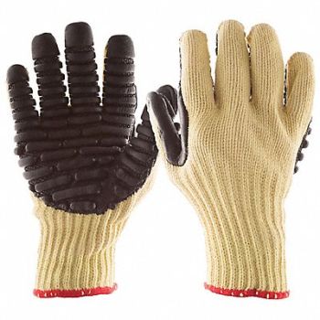 IMPACTO Anti-Vibration Gloves XL Black/Yellow PR, 18F263