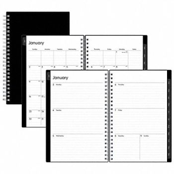 BLUE SKY Planner 5 x 8 Black Weekly-Monthly, 798A91