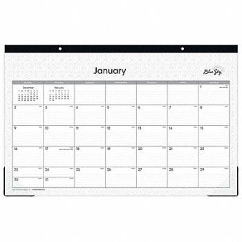 BLUE SKY Desk Pad 11 x 17 1 Month per Page, 798A93