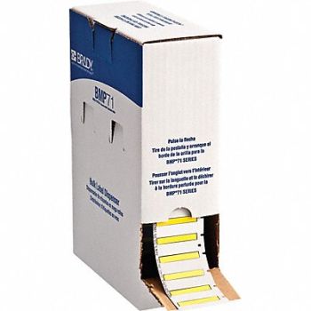 BRADY Sleeve 1 3/4 in W 15/64 in H Die-cut, 803RF8