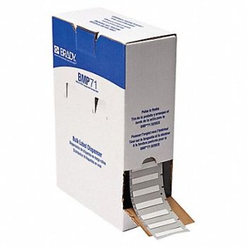 BRADY Sleeve 1 3/4 in W 21/64 in H Die-cut, 803RJ1
