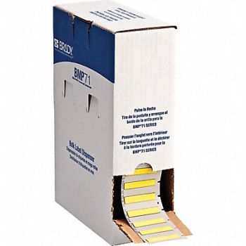 BRADY Sleeve 1 3/4 in W 21/64 in H Die-cut, 803RF9
