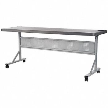 NATIONAL PUBLIC SEATING Mobile Training Table Plastic 24 x30, 793EK8