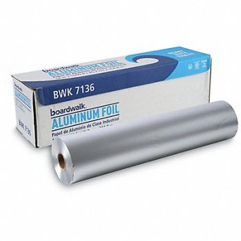 GRAINGER APPROVED Aluminum Foil Roll 1000ft L 18in W Heavy, 16W481