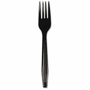 GRAINGER APPROVED Disp Fork Black Heavy PK1000, 485W11