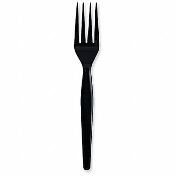 GRAINGER APPROVED Disp Fork Black Heavy PK1000, 485W19