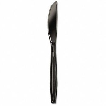 GRAINGER APPROVED Disposable Knife Black Heavy PK1000, 485W10