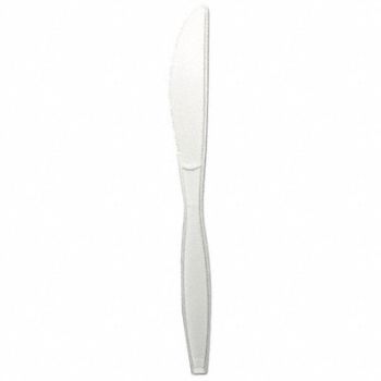GRAINGER APPROVED Disp Knife White Heavy PK1000, 485V92