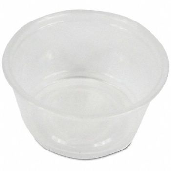 GRAINGER APPROVED Disposable Portion Cup 2 oz Clear PK2500, 799LL5
