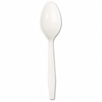 GRAINGER APPROVED Disp Spoon White Heavy PK1000, 485W24