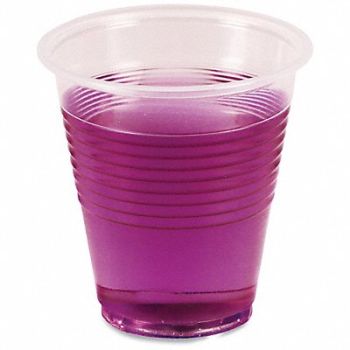 GRAINGER APPROVED Disp Cold Cup 3 oz Translucent PK125, 799LM2
