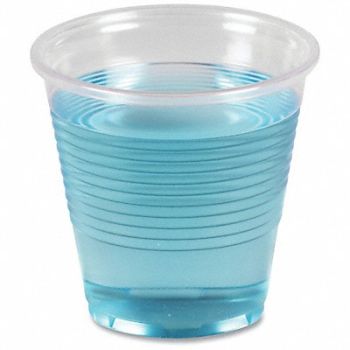 GRAINGER APPROVED Disp Cold Cup 5oz Translucent PK2500, 485V74