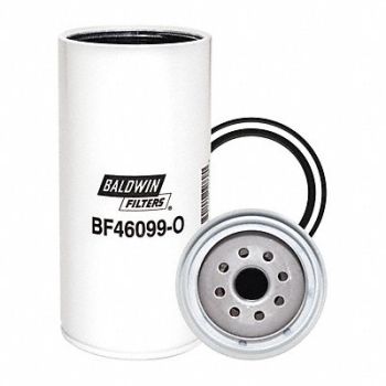 BALDWIN FILTERS Fuel Filter 8-19/32 H x 8-19/32 L, 439V17
