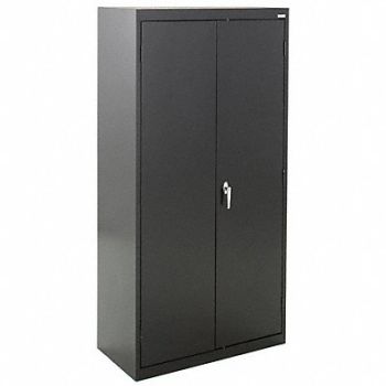 SANDUSKY Storage Cabinet 72 x36 x24 Black 4Shlv, 4BB91