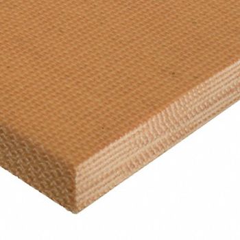 GRAINGER APPROVED C Fbrglass Epoxy Lam Sht 1in Tan, 804GF0