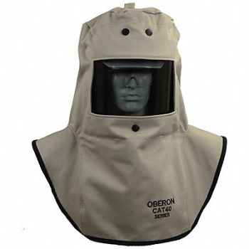 OBERON COMPANY Cat4 Arcflash Hood Hard Cap, 151F17