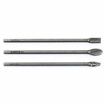 UNITED ABRASIVES-SAIT Carbide Bur Se5 Dc 1/2x7/8x1/4, 58AM80