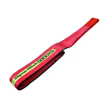 SPANSET Liftfix Websling Double Ply 5T, 2m, 7:1., Color Red