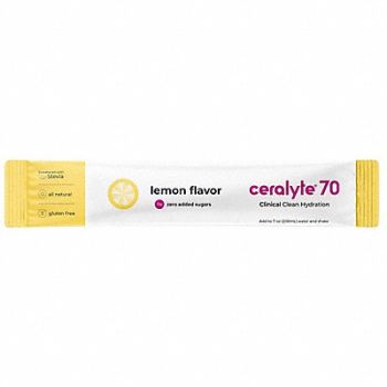 ABILITY ONE Hydration Powder Lemon 10 g PK100, 794KJ7