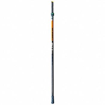 UNGER Two Section Water Pole 126 in L Blk/Orng, 801CG7