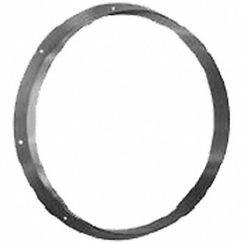 DAYTON Stl 13.5 Dia 1.5 W Tubaxial Fan Flg PR1, 4C716