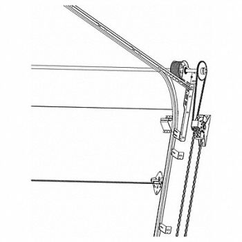 AMERICAN GARAGE DOOR SUPPLY Commercial Door Opener 16 ft Door Height, 401K71