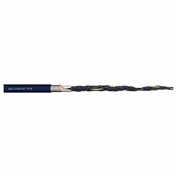 CHAINFLEX Control Cable Copper 12 AWG Steel Blue, 801J01