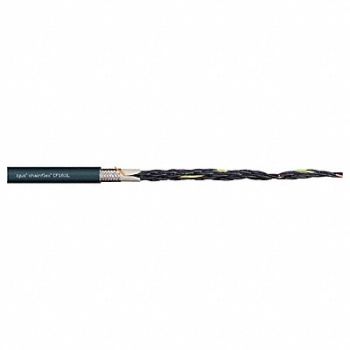CHAINFLEX Control Cable Copper 12 AWG Slate Gray, 801J28