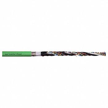 CHAINFLEX Measuring System Cable 50 V 0.35 in dia., 801L10